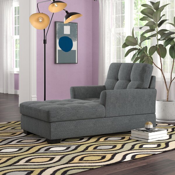 Narrow Chaise Lounge Wayfair   Bowbridge Chaise Lounge 